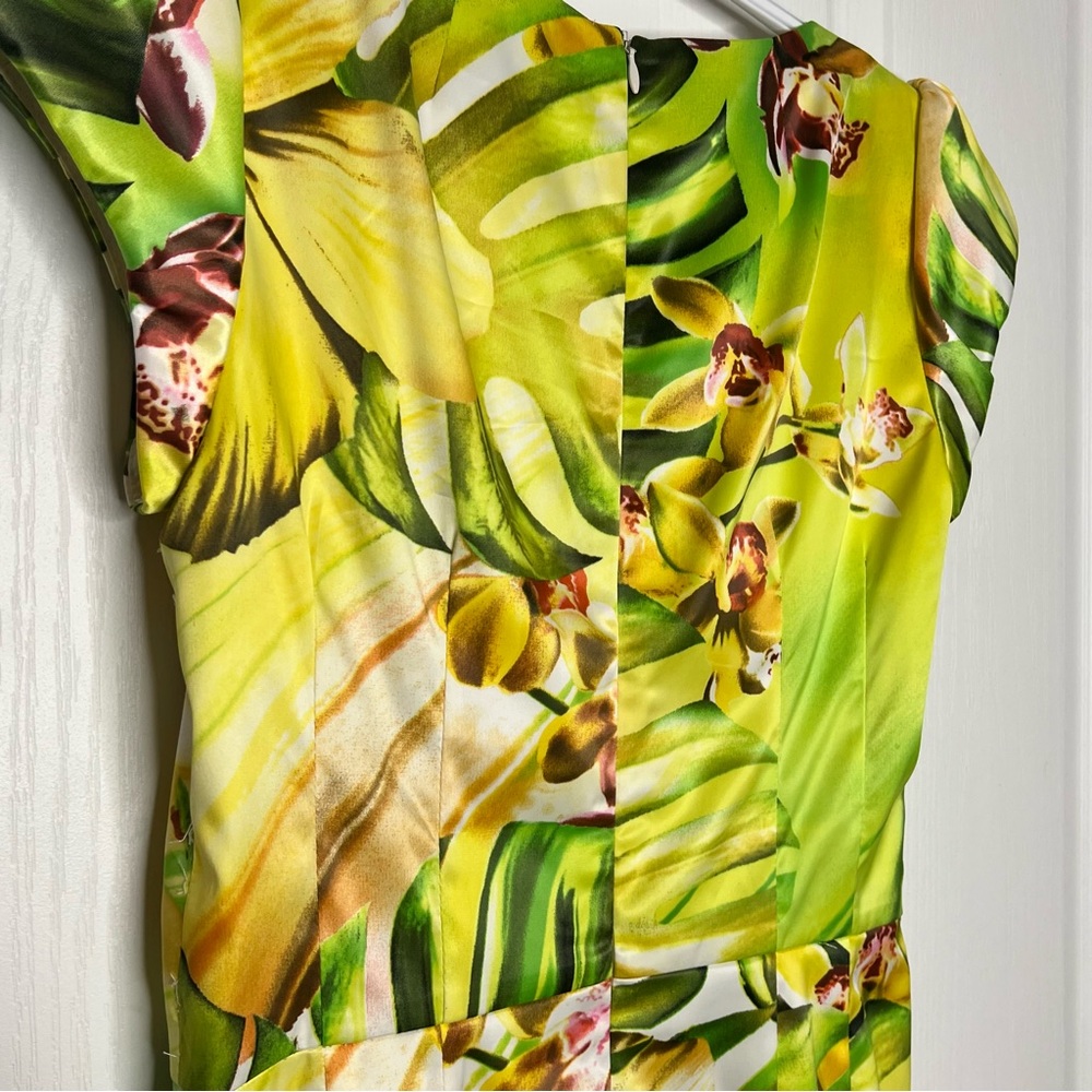 JOSEPH RIBKOFF Floral Shift Dress bright colours knee length size 8 - Picture 12 of 12